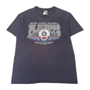2000 Seattle Mariners MLB Playoffs Graphic Tee L
